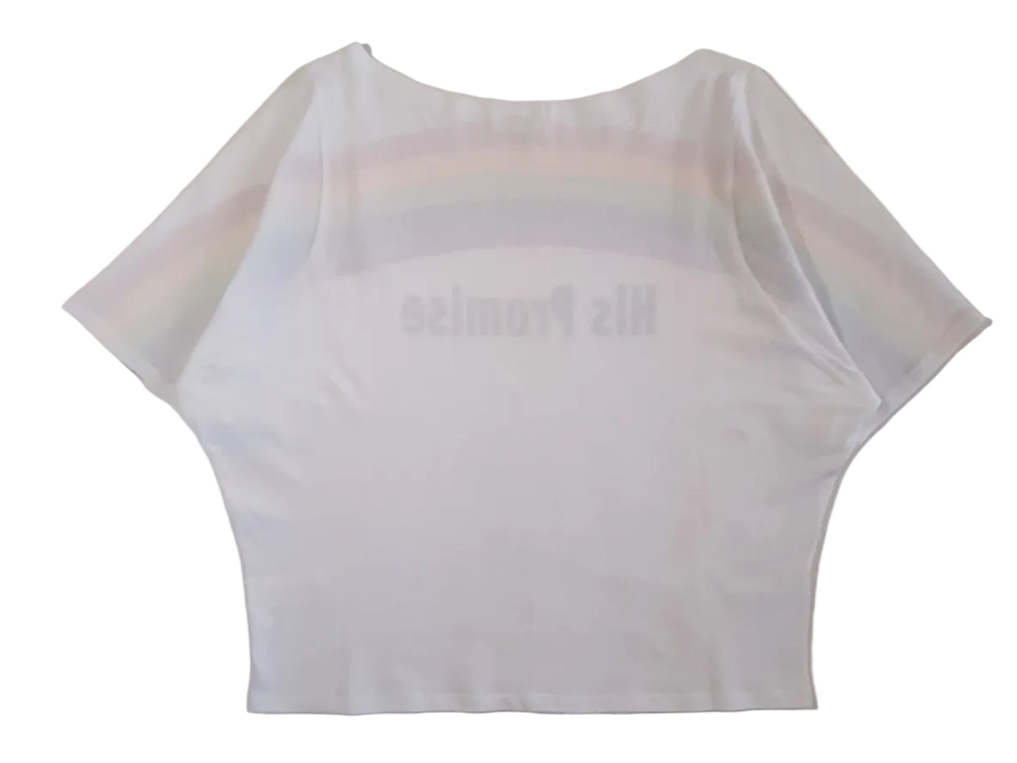 Rainbow Knit short sleeve top
